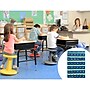Kore Design Hanging Cell Phone Pocket Storage Classroom Organizer, 31.9" x 26.4", Blue/Yellow (KD-PS3014)~#|#~D841DEB1-9929-446C-804E3A207D6F79CE_sc7