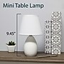 Simple Designs 9.45" LED Table Lamp, Off White (LT2009-OFF-LB)~#|#~D841E8F7-3DBE-4D3F-B977CC2FDEBD2489_sc7
