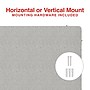 Staples Fabric Bulletin Board, 3' x 2' (ST62831)~#|#~D845AD19-85A1-4784-B037536B754FB2F0_sc7