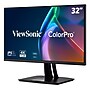 ViewSonic 32" 4K UHD 60Hz LCD Monitor with 100W USB-C, 100% sRGB, Advanced Ergonomics, Black (VP3256A-4K)~#|#~D84FB5A3-BBB0-4332-A8FE1EBB5BEAD491_sc7