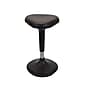 Uncaged Ergonomics Armless Wobble Active Sitting Balance Stool, Faux Leather, Black (WSL-B)~#|#~D8523C87-61A1-4284-8A9A67E6CC64D4C4_sc7