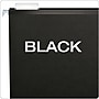Pendaflex Reinforced Hanging File Folders, 1/5 Tab, Letter Size, Black, 25/Box (PFX 4152 1/5 BLA)~#|#~D854564B-C3A4-4918-B4A23D99F6FF671B_sc7