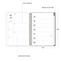 2025-2026 Blue Sky Sincerely Jules Water Stripes 5.875" x 8.625" Academic Weekly & Monthly Planner, Plastic Cover~#|#~D8560CC0-FAF1-4047-87A3F12AF6B21B8F_sc7