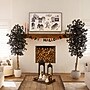 Nearly Natural Artificial Halloween Black Ficus Tree, 6' (T5137)~#|#~D85933A1-EF4B-42BE-91543C21D098BACD_sc7