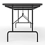Staples 8' x 30" Wooden Heavy Duty Folding Table, Walnut (58367)~#|#~D862071E-9C28-4973-99AE0632EBEAC37A_sc7