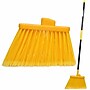 BISON LIFE Indoor/Outdoor 13" Polypropylene Bristle Flagged Angled Broom, Yellow/Black (BPHD-KIT-ANBR-EXH-1)~#|#~D863DA77-392C-47A7-86773BD978F964F5_sc7