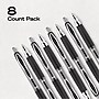 uniball 207 Retractable Gel Pens, Medium Point, 0.7mm, Black Ink, 8/Pack (1756584)~#|#~D86D5349-F9A4-4D80-8A00BF7D889D21FD_sc7