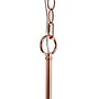 Lalia Home 3-Light 18" Adjustable Globe Hanging Metal and Clear Glass Ceiling LED Pendant, Rose Gold (LHP-3010-RG)~#|#~D8717F9F-8CE4-467A-ACD318C173926951_sc7