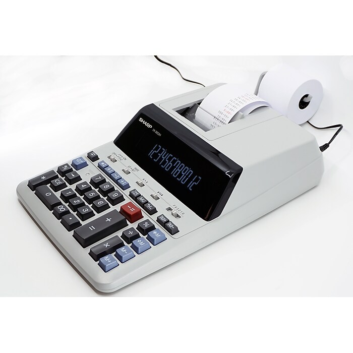 Sharp VX-2652H Heavy Duty Commercial 12-Digit Printing Calculator