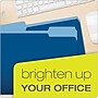 Pendaflex Two-Tone File Folders, 1/3-Cut Tab, Letter Size, Navy Blue, 100/Box (152 1/3 NAV)~#|#~D875D2A6-0173-4DB2-8EE5996CD308D135_sc7