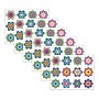 Carson Dellosa Education Happily Ever Elementary Retro Remix Jumbo Flowers Cutouts, 12/Pack, 6 Packs/Bundle (CD-120655-6)~#|#~D87857AC-946D-4E93-BDEE7A5858BD843F_sc7