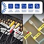 Brother P-touch Flexible ID Laminated Label Tape, 1-1/2" x 26.2', Black on White (TZeFX261)~#|#~D87B6EDE-DF6C-484C-92D23DDCE4950F70_sc7