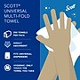 Scott Essential Recycled Multifold Paper Towels, 1-ply, 250 Sheets/Pack, 16 Packs/Carton (1840)~#|#~D87F73E1-801F-4693-8F39F30A745A907B_sc7