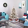 Nearly Natural 6-ft Flocked West Virginia Spruce Artificial Christmas Tree with 300 Clear Lights (T1901)~#|#~D8872E80-60D1-4909-A0A553FB4CCDFBA2_sc7