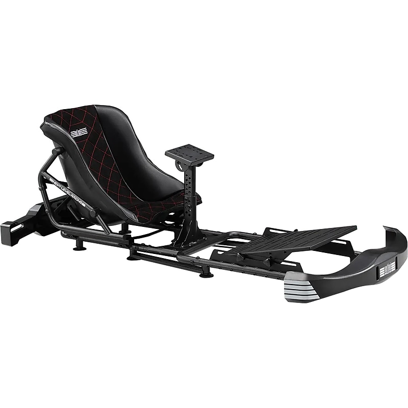 Next Level Racing Go Kart Plus NLR-S034 Racing Cockpit for PC, Black image 1