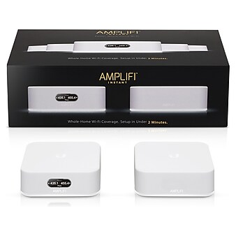 Ubiquiti AmpliFi Instant AC866.7 Dual Band WiFi 5 Router, White (AFIINS)