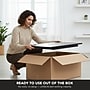 Mount-It! 32" W Rectangular Adjustable Metal Standing Desk Converter, Black (MI-7929BLK)~#|#~D88A8A4F-F1C5-4405-AACD59BDBE546F4A_sc7