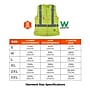 Ergodyne GloWear 8215BAW-S High Visibility Women’s Breakaway Vest, ANSI Class R2, Lime, X-Large (22445)~#|#~D88B5E72-6F3D-45BE-9A2B500A82DEA787_sc7