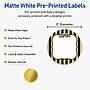 Avery Round Laser/Inkjet Multipurpose Labels, 3", White, 60/Pack (19479370954)~#|#~D88C2041-242F-4665-B8486EC42672852C_sc7