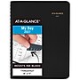2027 AT-A-GLANCE 8" x 11" Daily Appointment Book, Faux Leather Cover, Black (70-822-05-27)~#|#~D88D7602-B56E-4CCC-9652A59120E261A9_sc7