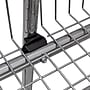 Household Essentials Rolling Laundry Cart with Basket, Silver (HH6028-1)~#|#~D890999D-699D-47E5-B5E80254126622B9_sc7