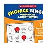 Scholastic Teaching Solutions Phonics Bingo: Consonants & Short Vowels Activity Book (SC-9781546106487)~#|#~D8965727-8013-409A-A1BE4AC145A68D53_sc7