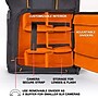 USA GEAR S Series DSLR Camera Backpack with Laptop Compartment, Black and Orange (GRSLS17100OGEW)~#|#~D896EDA5-DF2D-415E-8B4E91AD71D474E6_sc7