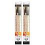Daler-Rowney Simply Simmons Long Handle Oil and Acrylic Synthetic Brush Set, 4/Set, 2 Sets/Bundle (DRWD255410001-2)~#|#~D89B4232-BCC3-48F1-9F4A73BB37CAA0AC_sc7
