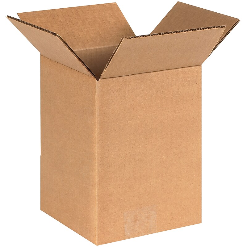 8" x 6" x 8" Shipping Boxes, 32 ECT, 25/Bundle (868) image 1
