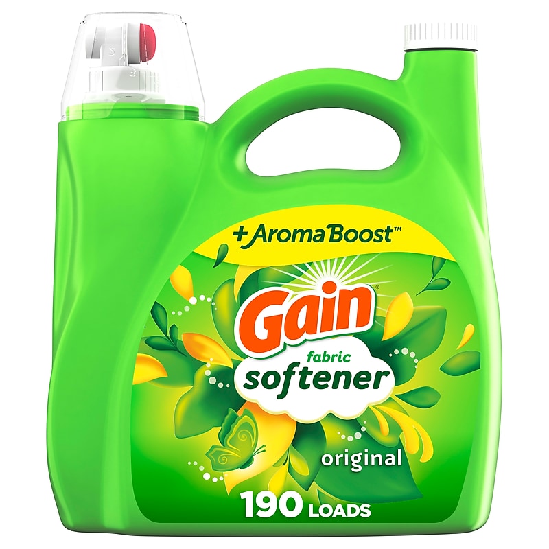 Gain Liquid Fabric Softener, 190 Loads, 140 oz. (10067) image 1