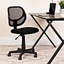 Flash Furniture Neri Armless Ergonomic Mesh Swivel Low Back Task Office Chair, Black (WA3074BK)~#|#~D89F5E13-9846-4273-A005FE5CC1339369_sc7
