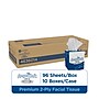 Angel Soft Ultra Professional Series Standard Facial Tissue, 2-Ply, 96 Sheets/Box, 10 Boxes/Pack (4636014)~#|#~D8A025EA-F72C-44C0-A829C43DE2F07B89_sc7