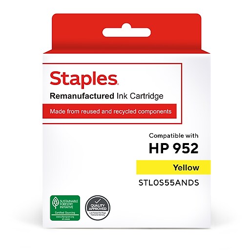  TRUTRL0S55ANDS  Staples - Cartouche jet d'encre jaune