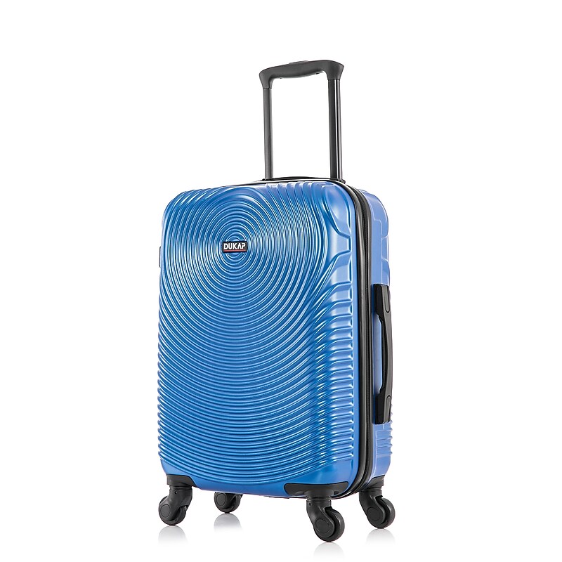 DUKAP Inception 22.04" Hardside Suitcase, 4-Wheeled Spinner, TSA Checkpoint Friendly, Blue (DKINC00S-BLU) image 1