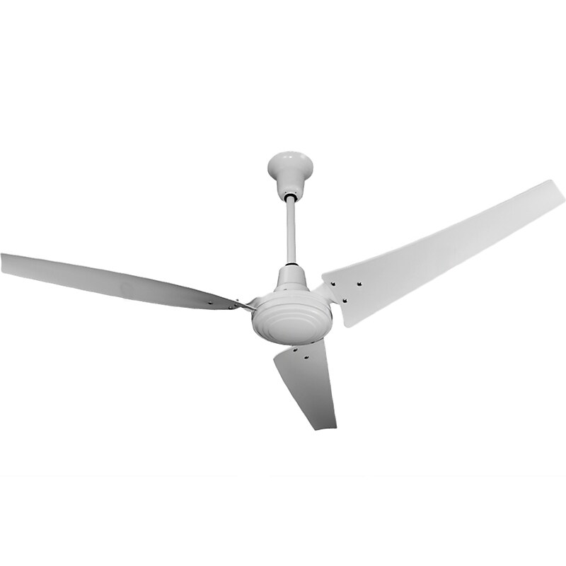 TPI E-CF Series 56" Ceiling Fan, White (08198202) image 1