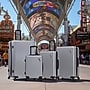 DUKAP Discovery 4-Piece Hardside Spinner Luggage Set, TSA Checkpoint Friendly, Silver (DKDISSMLXL-SIL)~#|#~D8AE4A9D-9931-4B63-B57BEAF088FABC11_sc7