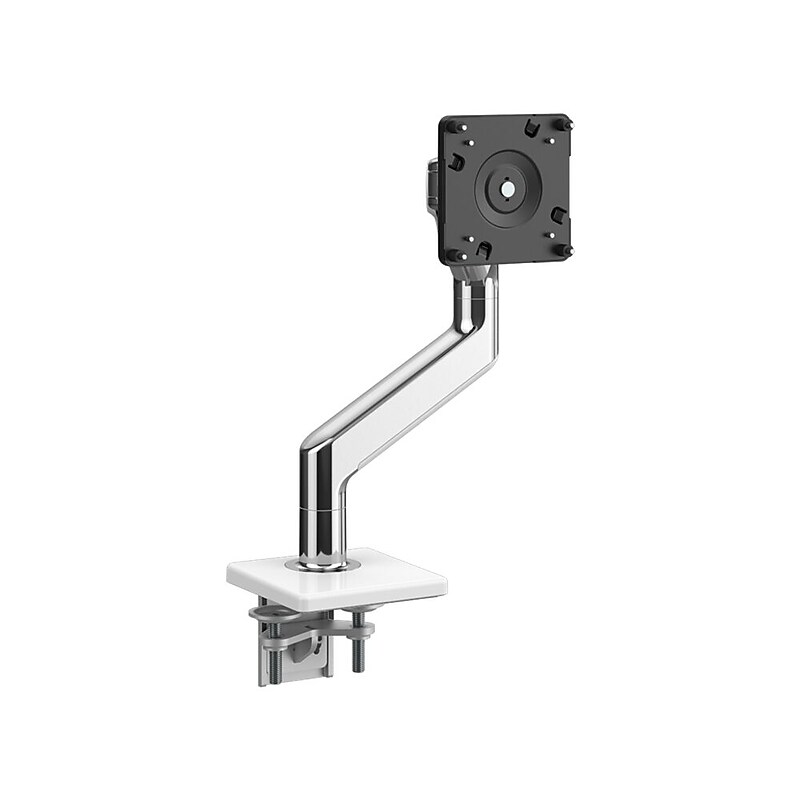 Humanscale M8.1 Adjustable Single Monitor Arm, Polished Aluminum (M81TBW) image 1