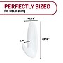 Command Medium Decorative Hooks, 3 lb., White, 6/Pack (17081-6ES)~#|#~D8BDB969-434C-4C7A-8EA107E28A771871_sc7