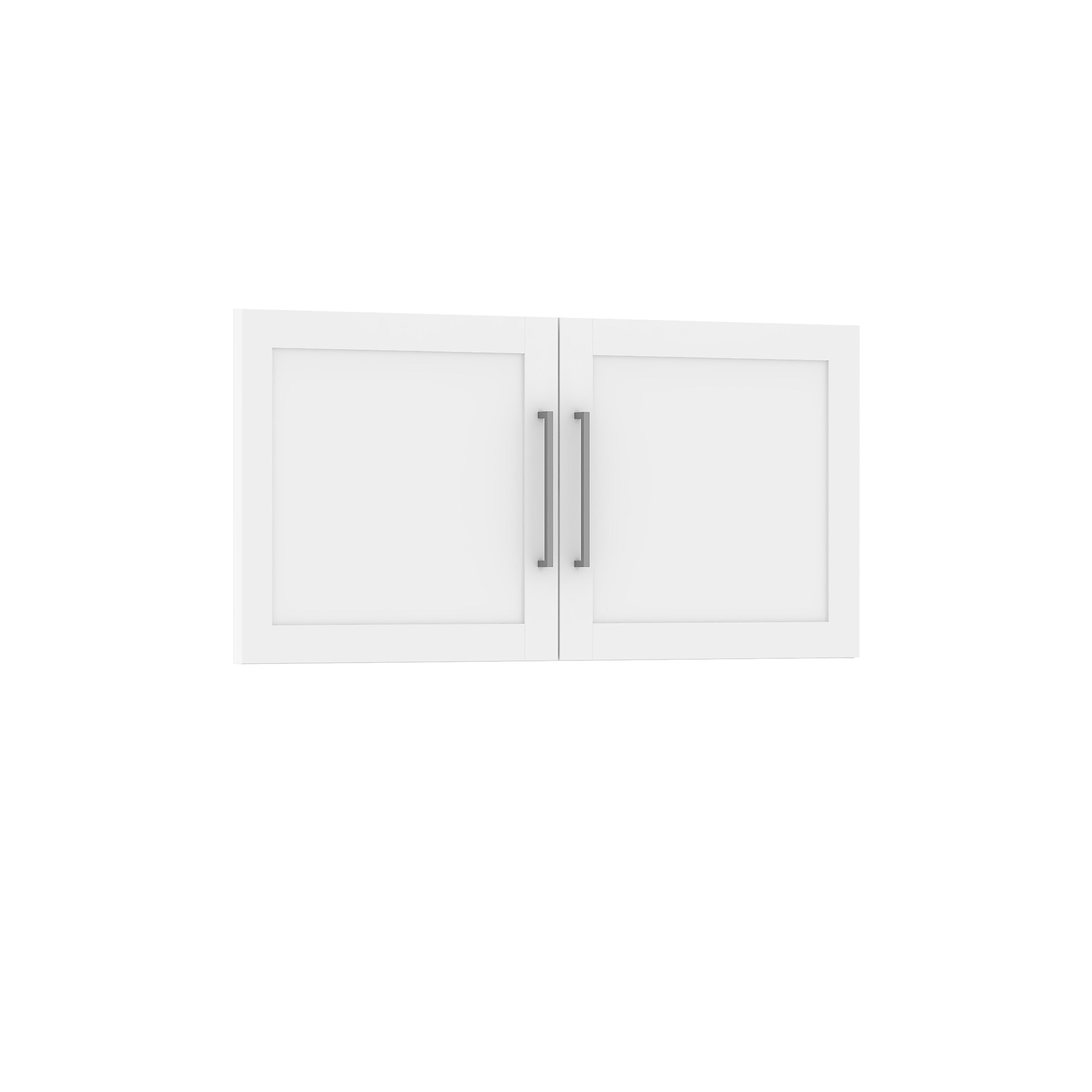Sauder GarageCore 23″H Upper Cabinet Door Kit, White (446195) Sansujyuku sansujyuku.com