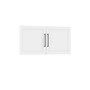 Sauder GarageCore 23"H Upper Cabinet Door Kit, White (446195)~#|#~D8BF3082-8847-4462-A0BC33A89A532405_sc7