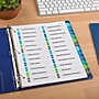 Avery Ready Index Table of Contents Pre-Printed Numeric Paper Dividers, 1-24 Tabs, Multicolor (11321)~#|#~D8BF5E37-8875-4A54-83562987F2E13DDD_sc7