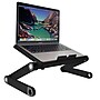 Uncaged Ergonomics WorkEZ Adjustable Aluminum Laptop Lap Desk Cooling Stand, Light Black (WELB)~#|#~D8BF9131-E943-42C6-BFCF0D2B82FC5D1D_sc7