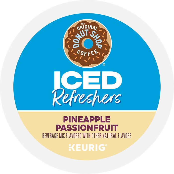 The Original Donut Shop Iced Refreshers Pineapple Passion Fruit