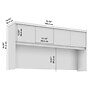 Bush Business Furniture Studio C 72"W Desk Hutch, Natural Elm (SCH172NE)~#|#~D8C17133-FBD7-434A-AA307030F7A95F5E_sc7
