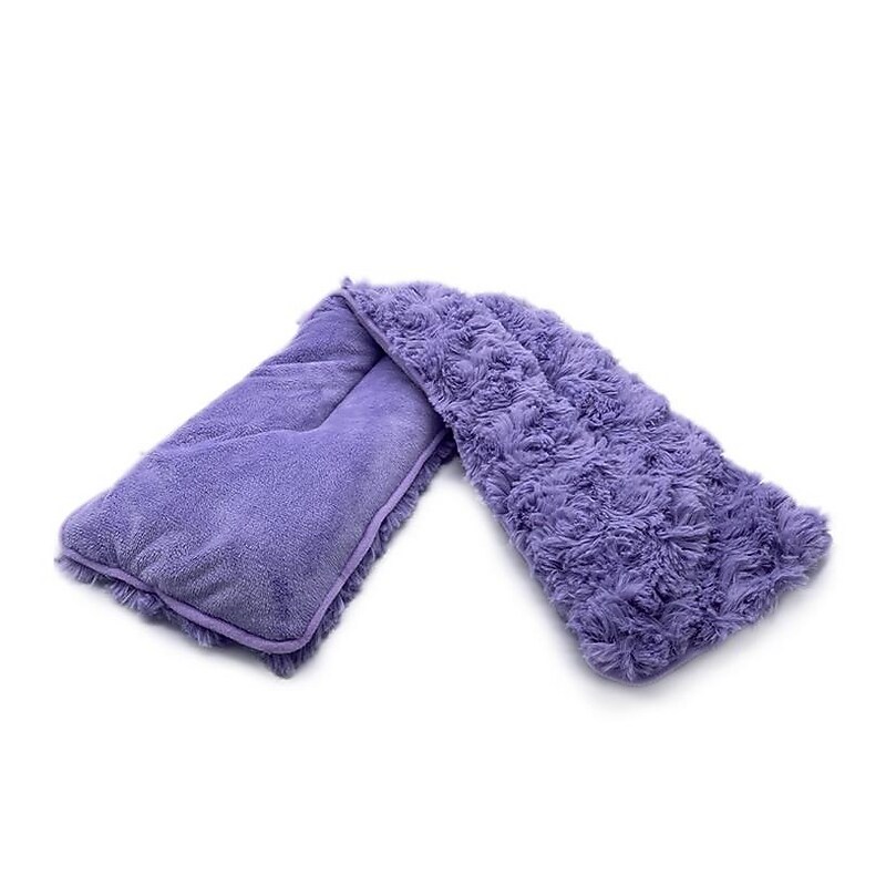 Warmies Heatable Curly Neck Wrap, Purple (CPW-CURLY-PU-V2) image 1