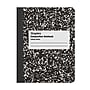 STAPLES Composition Notebook, 9.75” x 7.5”, College Ruled, 100 Sheets, Black~#|#~D8C8ADC8-6B04-4EB5-AA7B7AF835E2D1D7_sc7