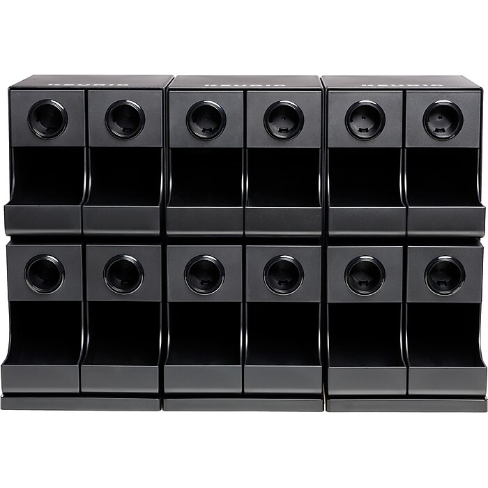 Keurig 12-Compartment Coffee Organizer, Black (5000380140) | Staples