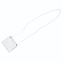 JAM PAPER Plastic Name Tags, 4" x 3 1/2", Clear, 24/Pack (401138612)~#|#~D8C920F1-8529-43C9-90EB3AD60A595EBE_sc7