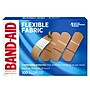 Band-Aid Brand Flexible Fabric Adhesive Bandages, 1" x 3", 100/Box (4444)~#|#~D8C9B391-8210-442F-B6F642F82E5BED13_sc7