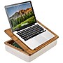 Rossie Home Acacia Wood 15.7" x 11.8" x 3.5" Easel Lap Desk with Storage, Natural (76516)~#|#~D8CD069E-0883-4A43-BF30407997E41DCF_sc7